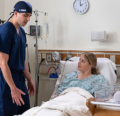 CRNA and patient speak after labor