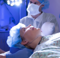 Post C-Section procedure in the OR
