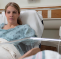 Mother and newborn after childbirth